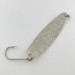 Vintage   Luhr Jensen Flutter Spoon 35, 1/4oz silver fishing spoon #23981