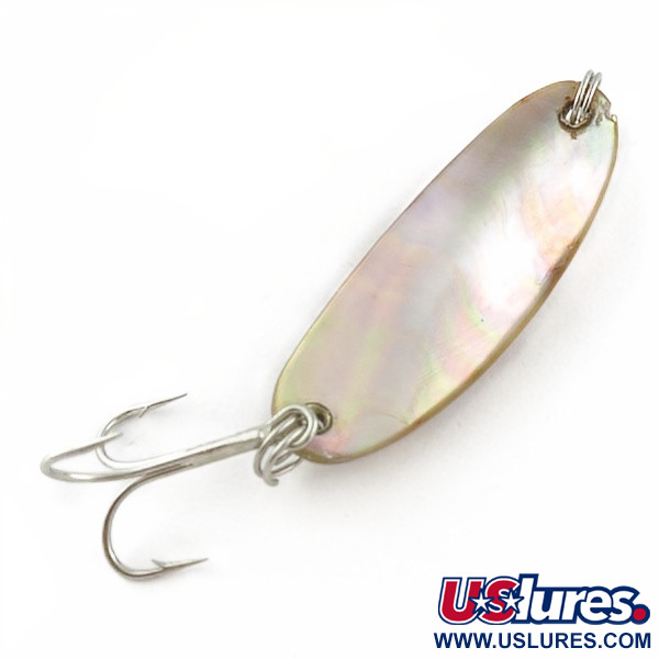 Vintage   Pflueger Pearl Spoon, 2/5oz pearl fishing spoon #23983
