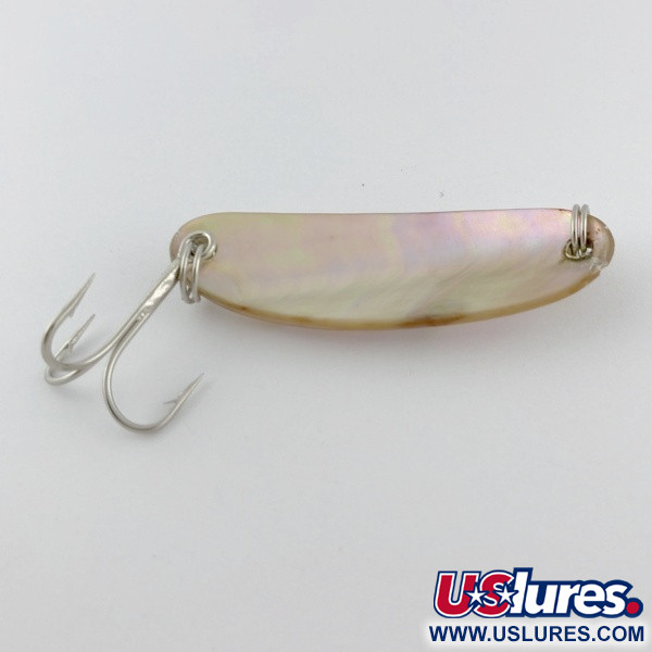 Vintage   Pflueger Pearl Spoon, 2/5oz pearl fishing spoon #23983