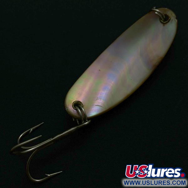 Vintage   Pflueger Pearl Spoon, 2/5oz pearl fishing spoon #23983