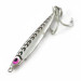 Vintage  Mann's Bait  Mann's Mann O Lure jig​, 1/2oz Nickel fishing spoon #23984