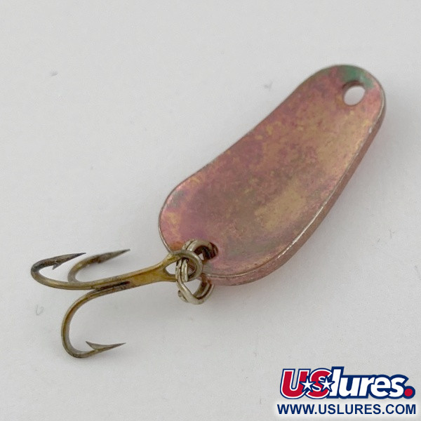 Vintage   Luhr Jensen Luhr's wobbler, 3/16oz  Copper fishing spoon #23987