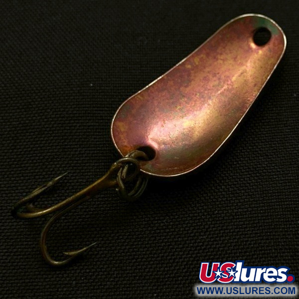 Vintage   Luhr Jensen Luhr's wobbler, 3/16oz  Copper fishing spoon #23987