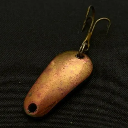 Vintage Luhr Jensen Luhr's wobbler, 3/16oz  Copper fishing spoon #23987