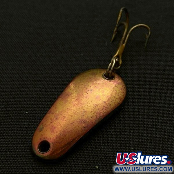 Vintage   Luhr Jensen Luhr's wobbler, 3/16oz  Copper fishing spoon #23987