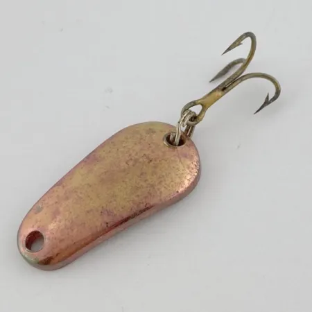 Vintage Luhr Jensen Luhr's wobbler, 3/16oz  Copper fishing spoon #23987