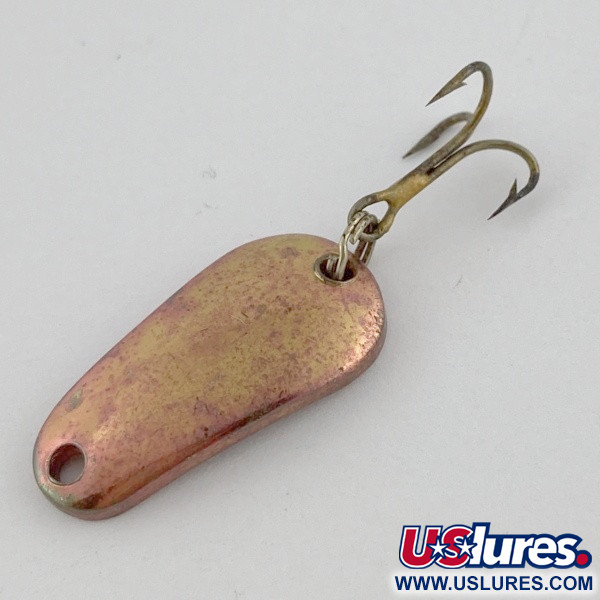 Vintage   Luhr Jensen Luhr's wobbler, 3/16oz  Copper fishing spoon #23987