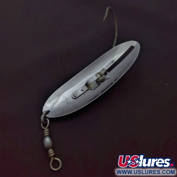 Vintage   Pflueger Evans Record №5, 3/4oz Nickel fishing spoon #23990