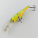 Vintage   Rebel Double Deep Shad, 3/16oz Chartreuse fishing lure #23991