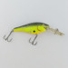 Vintage   Rebel Double Deep Shad, 3/16oz Chartreuse fishing lure #23991
