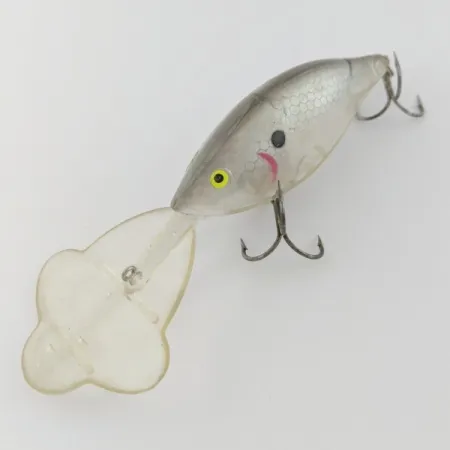 Vintage Luhr Jensen Hot Lips Express, 1oz Clear Crystal fishing lure #23992