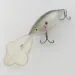 Vintage   Luhr Jensen Hot Lips Express, 1oz Clear Crystal fishing lure #23992