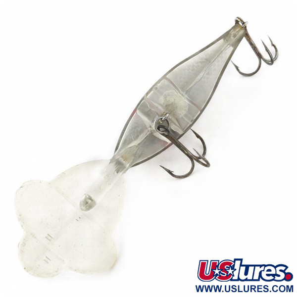 Vintage   Luhr Jensen Hot Lips Express, 1oz Clear Crystal fishing lure #23992