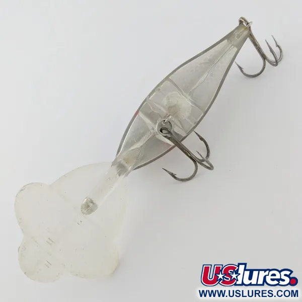 Vintage   Luhr Jensen Hot Lips Express, 1oz Clear Crystal fishing lure #23992