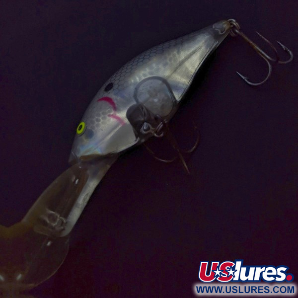 Vintage   Luhr Jensen Hot Lips Express, 1oz Clear Crystal fishing lure #23992