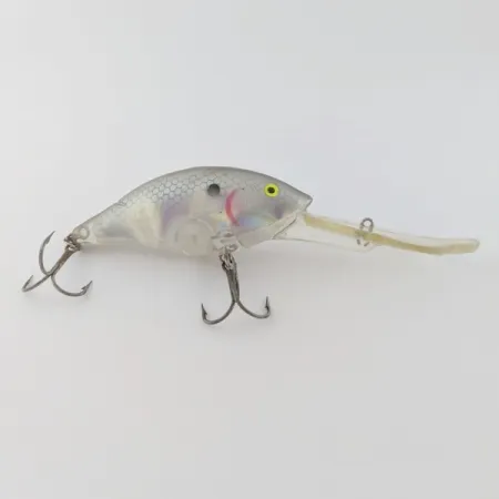 Vintage Luhr Jensen Hot Lips Express, 1oz Clear Crystal fishing lure #23992