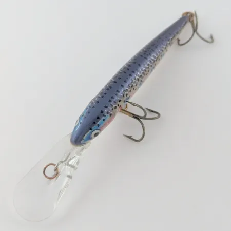 Vintage Rapala Down Deep Husky Jerk DHJ10, 2/5oz  Rainbow Trout fishing lure #23994