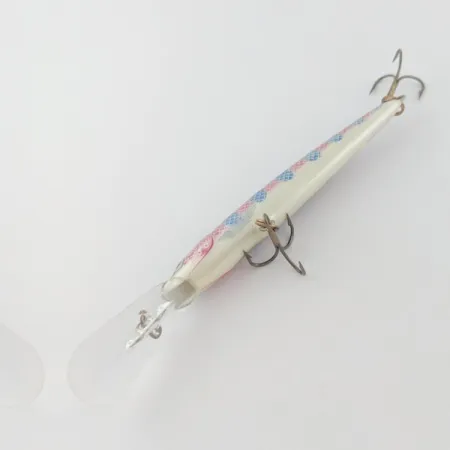 Vintage Rapala Down Deep Husky Jerk DHJ10, 2/5oz  Rainbow Trout fishing lure #23994