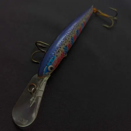 Vintage Rapala Down Deep Husky Jerk DHJ10, 2/5oz  Rainbow Trout fishing lure #23994