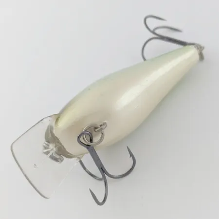 Vintage Strike King KVD 1.5 Silent square bill, 2/5oz Olive Sexy Shad fishing lure #23995