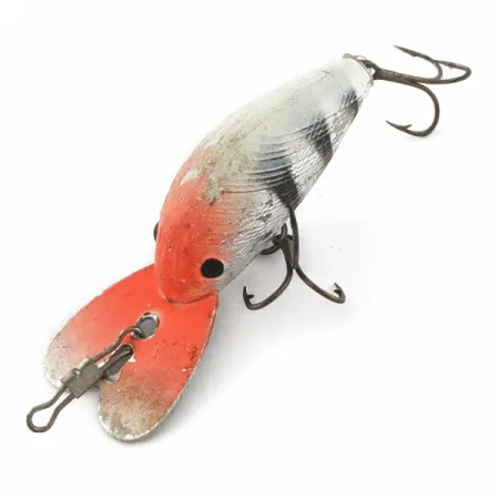 Vintage Bill Norman Quarterback Deep, 1/4oz Silver  fishing lure #23996