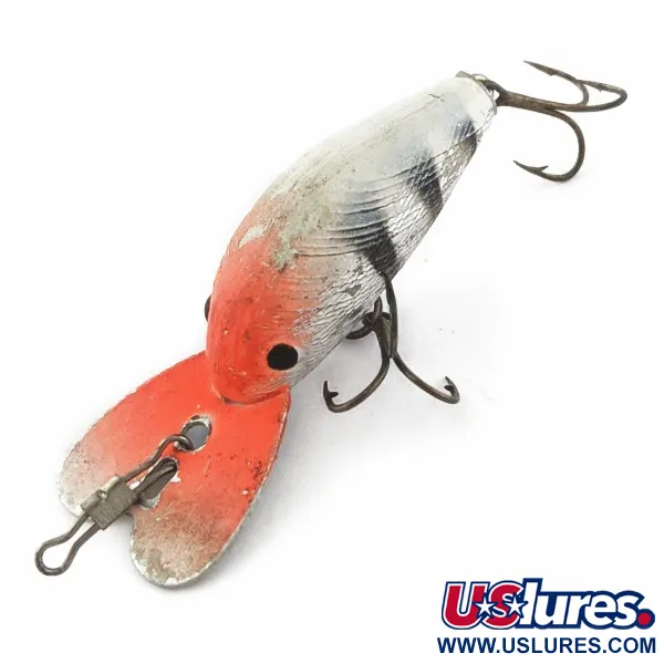 Vintage   Bill Norman Quarterback Deep, 1/4oz Silver  fishing lure #23996