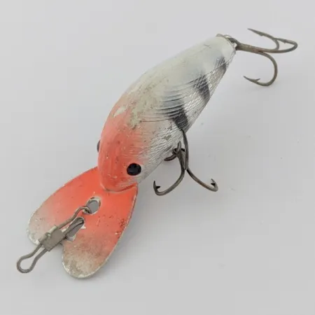 Vintage Bill Norman Quarterback Deep, 1/4oz Silver  fishing lure #23996