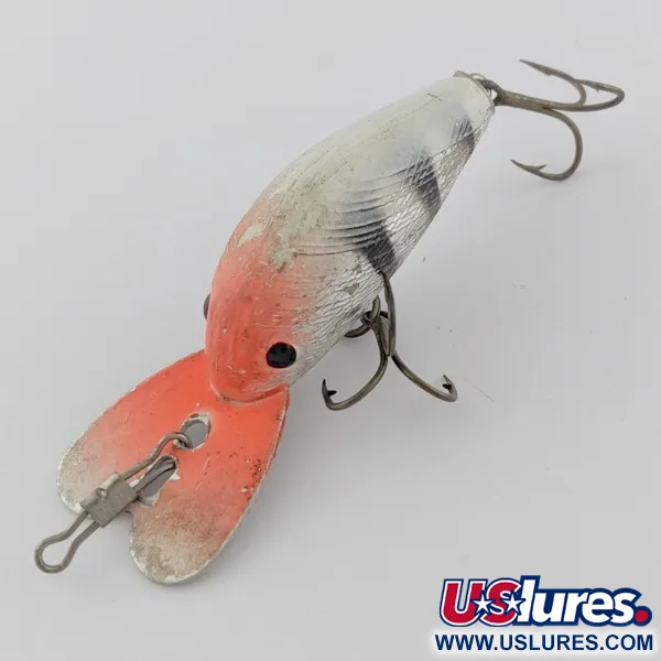 Vintage   Bill Norman Quarterback Deep, 1/4oz Silver  fishing lure #23996