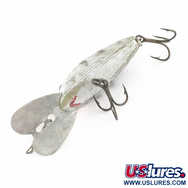 Vintage   Bill Norman Quarterback Deep, 1/4oz Silver  fishing lure #23996