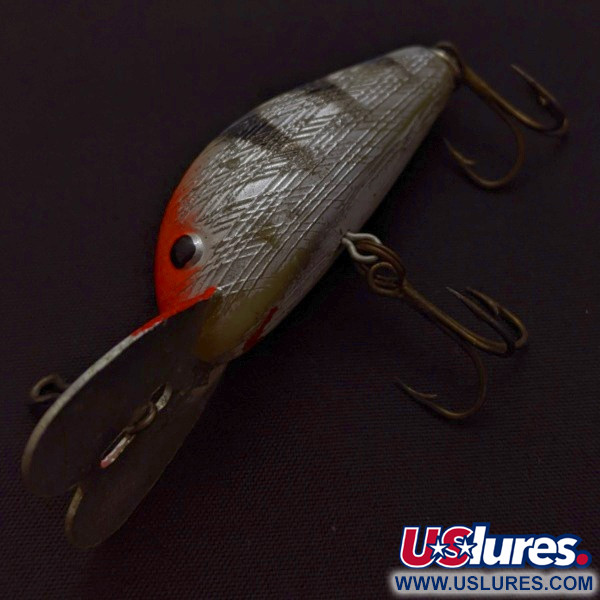 Vintage   Bill Norman Quarterback Deep, 1/4oz Silver  fishing lure #23996