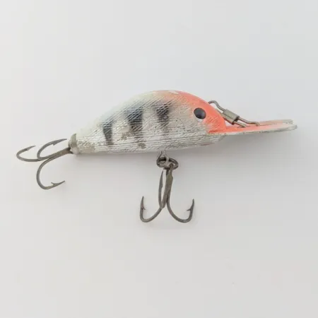 Vintage Bill Norman Quarterback Deep, 1/4oz Silver  fishing lure #23996