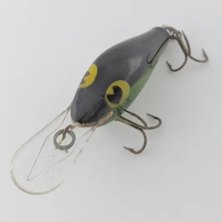 Vintage Poe’s Poe's Super Cedar, 1/3oz green fishing lure #24000