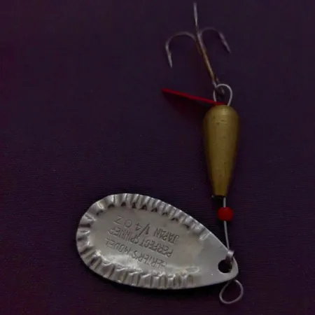 Vintage Herter's Perfect Spinner (Japan), 1/4oz silver spinning lure #24001