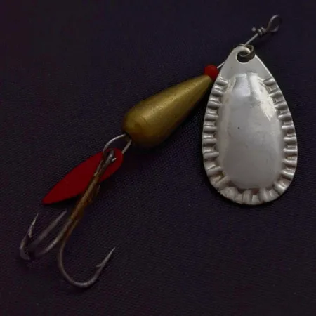 Vintage Herter's Perfect Spinner (Japan), 1/4oz silver spinning lure #24001