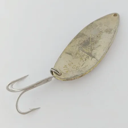 Vintage Seneca Little Cleo (Hula Girl), 3/4oz gold fishing spoon #24002