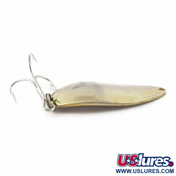 Vintage  Seneca Little Cleo (Hula Girl), 3/4oz gold fishing spoon #24002