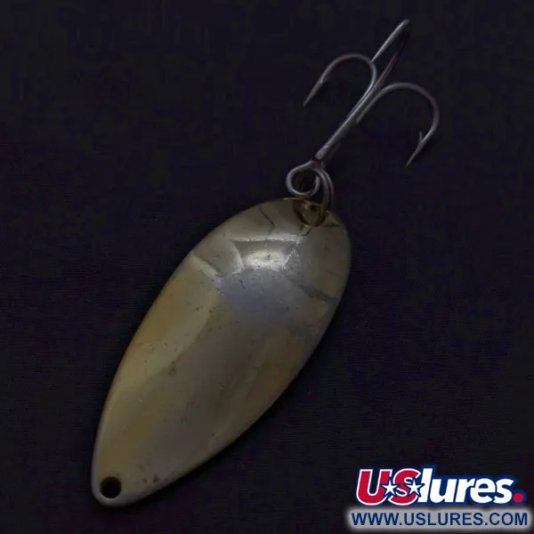 Vintage  Seneca Little Cleo (Hula Girl), 3/4oz gold fishing spoon #24002
