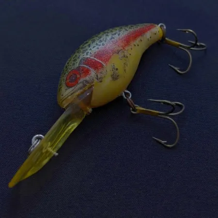 Vintage Rebel Deep Wee R, 1/3oz Brown Trout fishing lure #24004