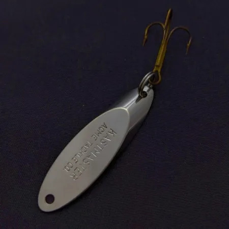 Vintage Acme  Kastmaster, 1/4oz nickel fishing spoon #24006