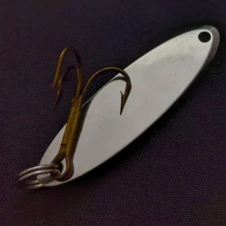 Vintage Acme  Kastmaster, 1/4oz nickel fishing spoon #24006