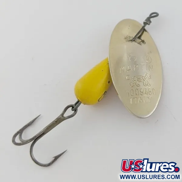 Vintage   Panther Martin 6, 3/16oz gold spinning lure #24007