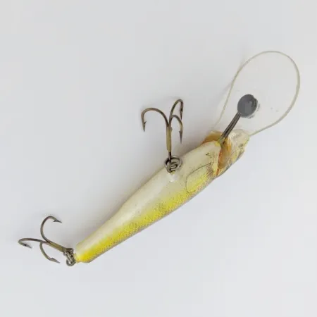 Vintage Bagley Balsa Small Fry Perch, 1/2oz Perch fishing lure #24010