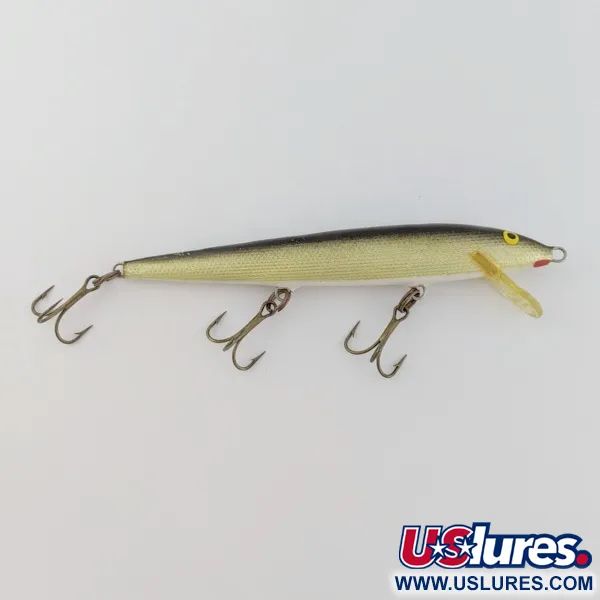 Vintage   Rapala Original Floater F11 (Finland), 3/16oz G (Gold) fishing lure #24011
