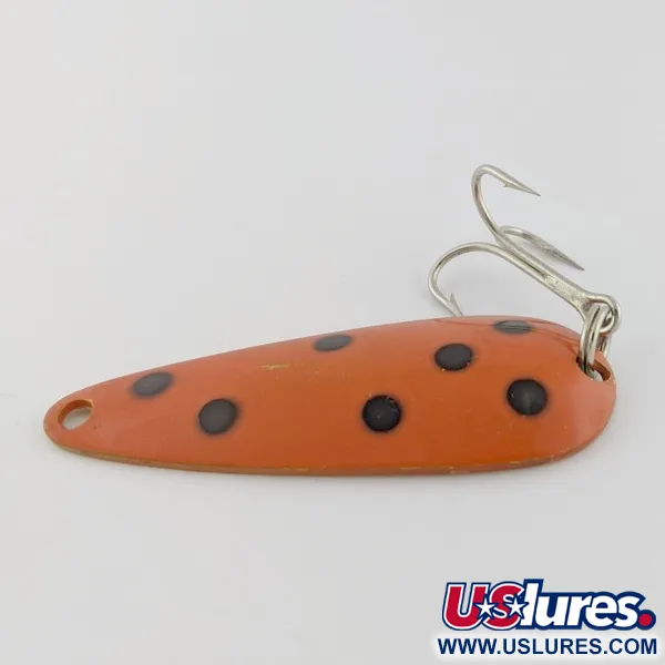 Vintage    Len Thompson #2, 1oz red/gold fishing spoon #24014