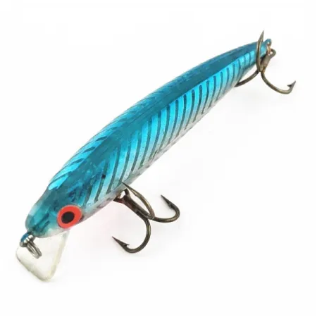 Vintage Rebel Ghost Minnow, 1/8oz blue fishing lure #24015