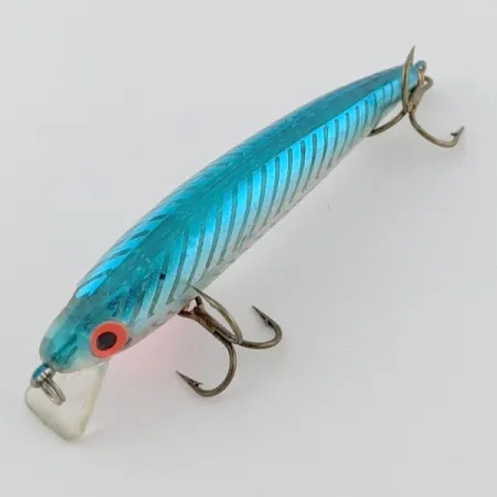Vintage Rebel Ghost Minnow, 1/8oz blue fishing lure #24015