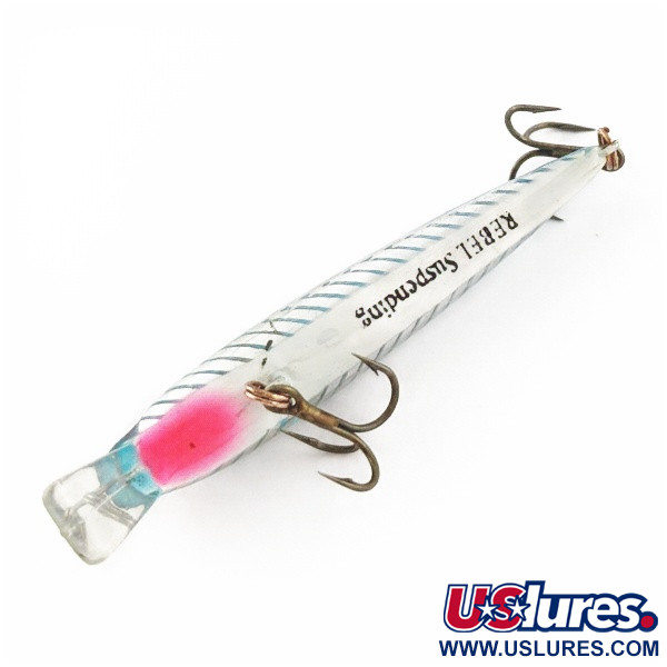Vintage   Rebel Ghost Minnow, 1/8oz blue fishing lure #24015