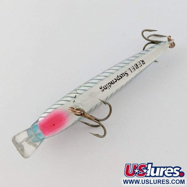 Vintage   Rebel Ghost Minnow, 1/8oz blue fishing lure #24015