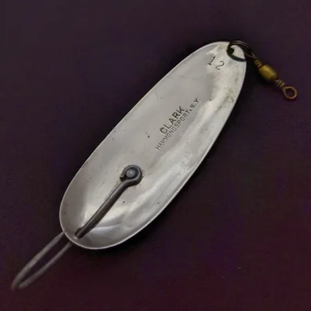 Vintage Clark Specialty Corp Hammondsport NY, 3/5oz fishing spoon #24019