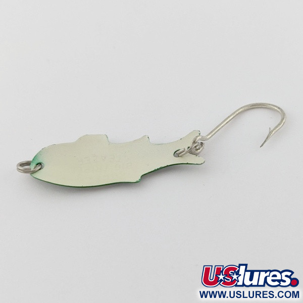 Vintage   Shoff's Big Triple Teazer, 1/16oz Frog fishing spoon #24022